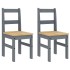 Juego de comedor Panama 4 pzas madera maciza de pino
