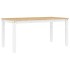 Juego de comedor Panama 3 pzas madera maciza de pino