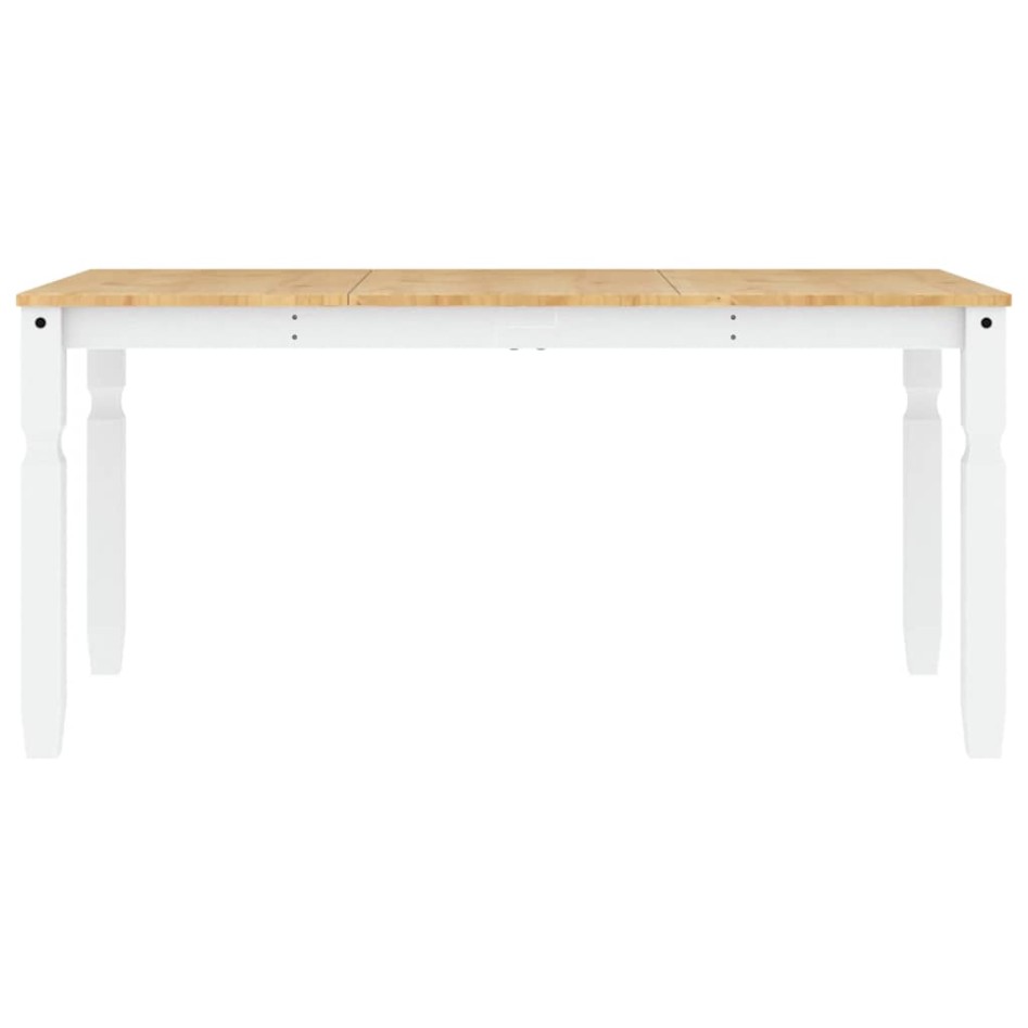 Juego de comedor Panama 3 pzas madera maciza de pino