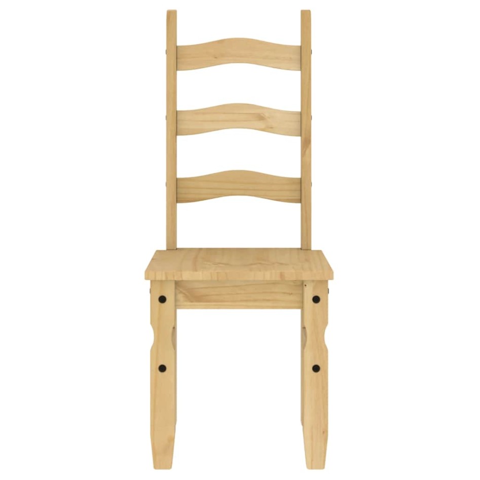 Juego de comedor Panama 3 pzas madera maciza de