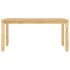 Juego de comedor Panama 3 pzas madera maciza de