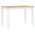 Juego de comedor Panama 5 pzas madera maciza de pino
