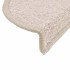 Alfombrilla escalera 30 uds gris topo56x17x3
