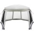 Carpa para piscina con desmontables y paredes azul 618x532