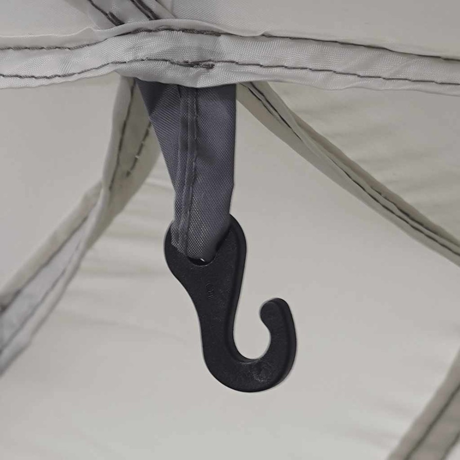 Carpa para piscina con desmontables y paredes azul 618x532