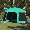 Carpa para piscina con desmontables y paredes verde 512x458 cm