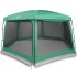 Carpa para piscina con desmontables y paredes azul 670x590