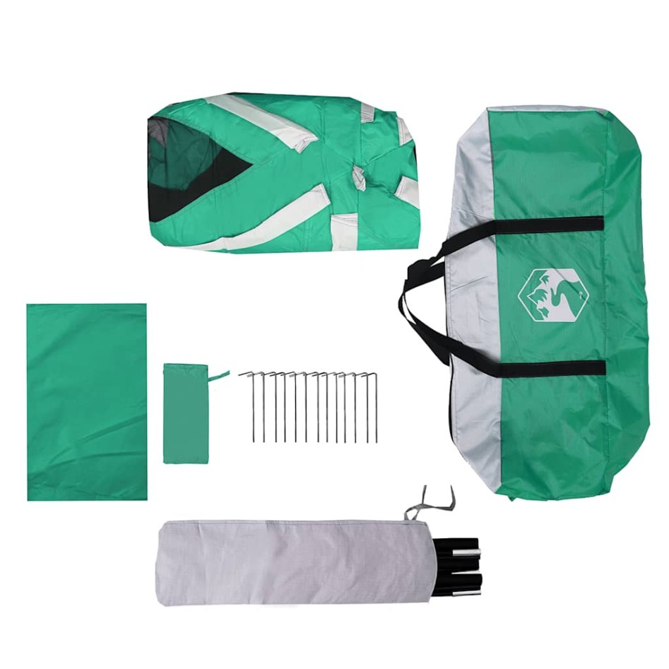 Carpa para piscina con desmontables y paredes azul 670x590