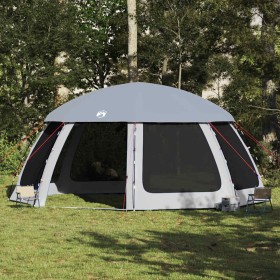 Carpa para piscina con desmontables y paredes azul 612x612
