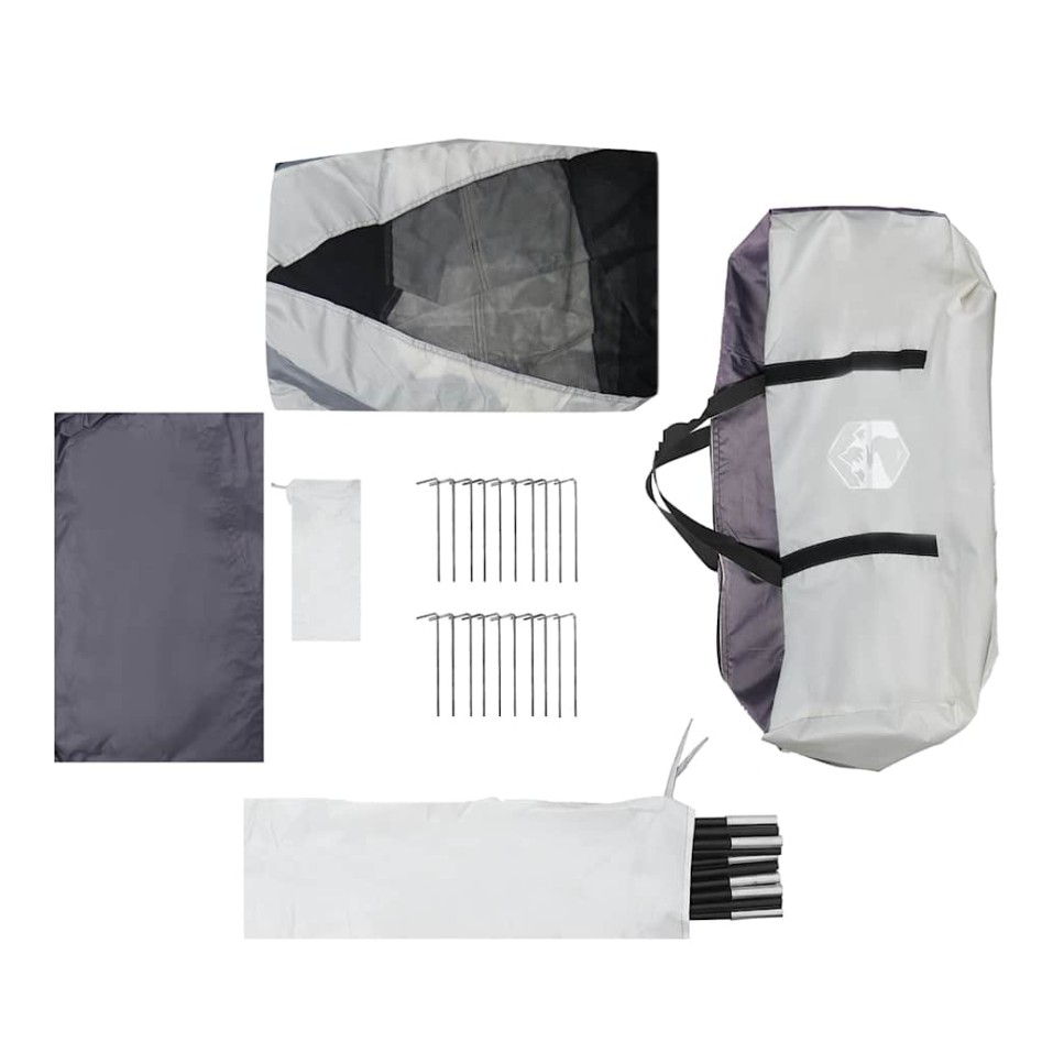 Carpa para piscina con desmontables y paredes azul 612x612