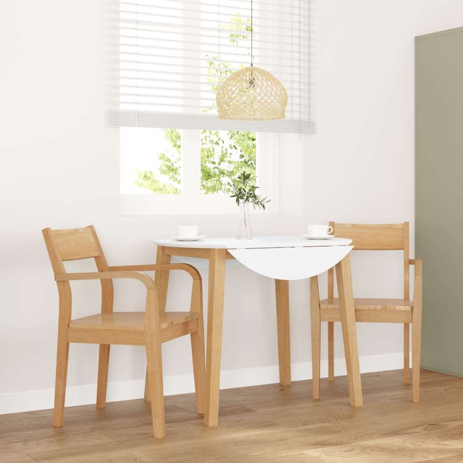 Sillas de comedor  2 uds madera maciza natural