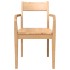 Sillas de comedor  2 uds madera maciza natural