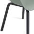 Silla de jardín Keter con patas de metal Noa 2 piezas verde