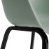 Silla de jardín Keter con patas de metal Noa 2 piezas verde