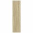 Armario de madera de ingeniería roble Sonoma 80x50x200