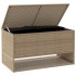 Cojines para exterior beige 100x55x55,5 cm ratán