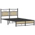 Estructura de cama sin colchón madera roble Sonoma 120x200