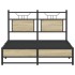 Estructura de cama sin colchón madera roble Sonoma 120x200