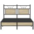 Estructura de cama sin colchón madera roble Sonoma 120x190
