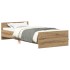 Estructura de cama sin colchón madera de ingeniería