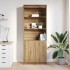 Aparador Artisan Roble 70x35x180 cm Madera de