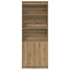 Aparador Artisan Roble 70x35x180 cm Madera de