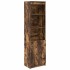 Aparador alto roble ahumado 50x35x180 cm madera de