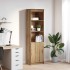 Aparador Artisan Roble 50x35x180 cm Madera de