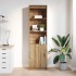 Aparador Artisan Roble 50x35x180 cm Madera de