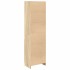 Aparador alto roble Sonoma 50x35x180 cm madera de