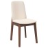 Sillas de comedor con cojines 2 uds madera maciza marrón