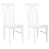 Sillas de comedor 2 unidades madera maciza de caucho