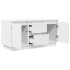 Mueble de TV con luces LED blanco 100x41x50