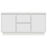 Mueble de TV con luces LED blanco 100x41x50