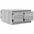 Mesa de centro con cajones Sonoma gris 70,5x70x40