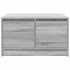 Mesa de centro con cajones Sonoma gris 70,5x70x40