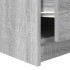 Mesa de centro con cajones Sonoma gris 70,5x70x40