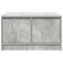Mesa de centro con cajones gris hormigón 70,5x70x40