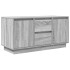 Mueble de TV con luces LED Sonoma gris 100x41x50