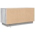 Mueble de TV con luces LED Sonoma gris 100x41x50