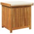 Cojines para exterior 60x50x61 cm madera maciza