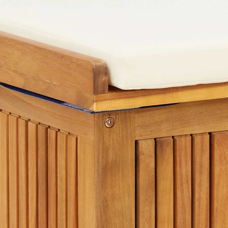 Cojines para exterior 60x50x61 cm madera maciza