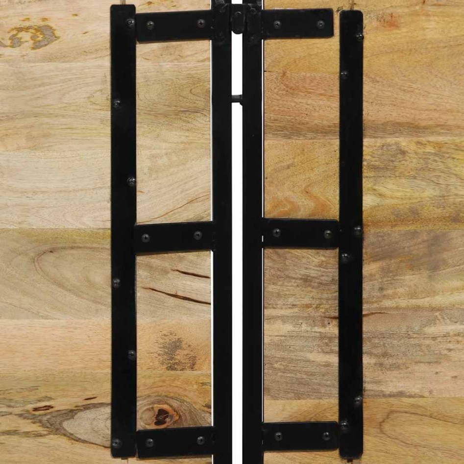 Cabecero 180 cm Madera Maciza Mango y