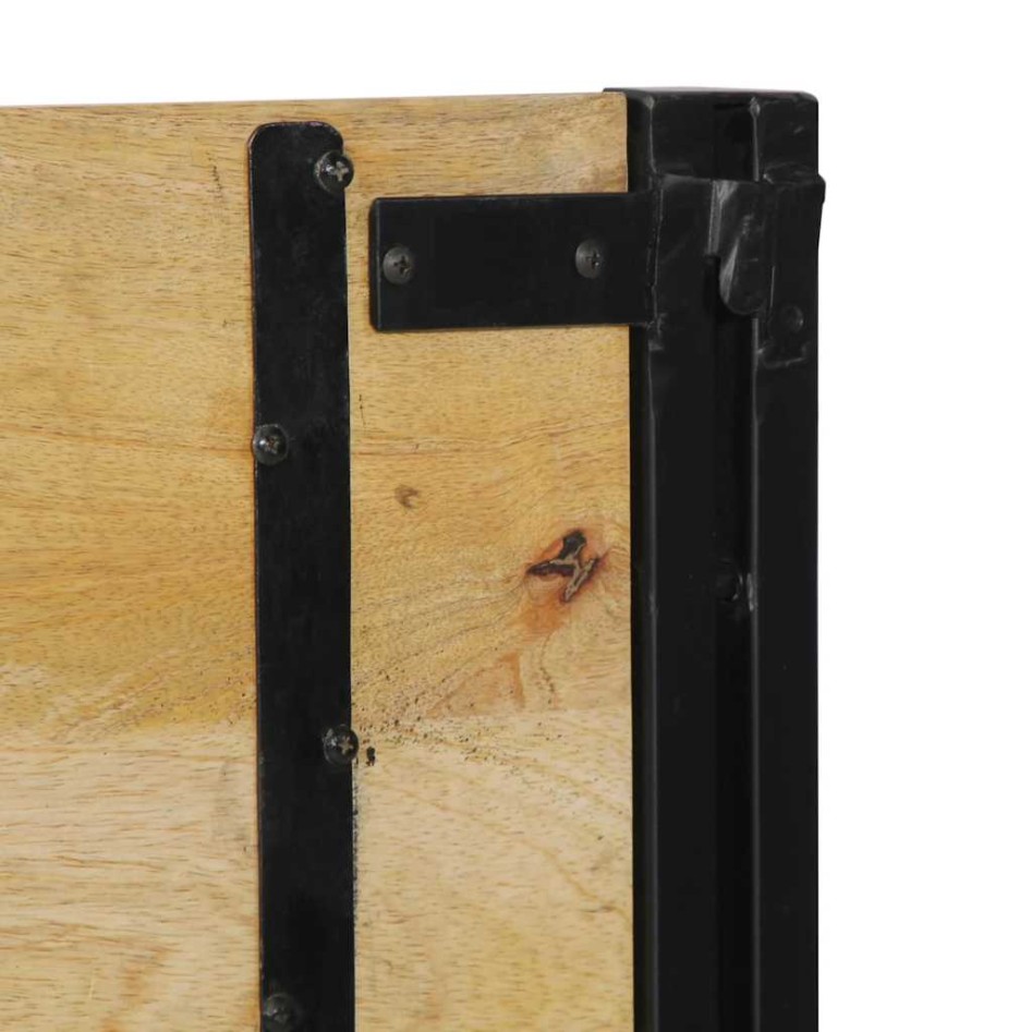 Cabecero 180 cm Madera Maciza Mango y