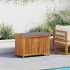 Cojines para exterior 90x50x60,5 cm madera maciza