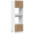 Armario microondas madera ingeniería roble artisan 60x57x207