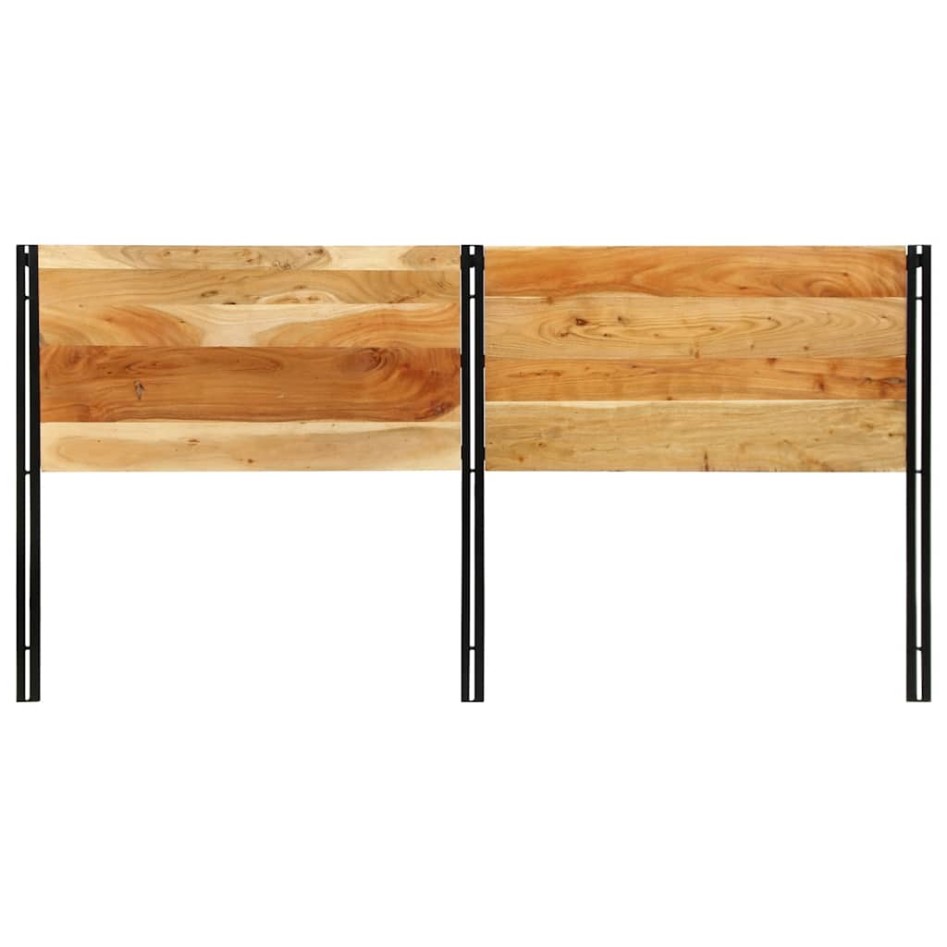 Cabecero 200 cm Madera Maciza Acacia y