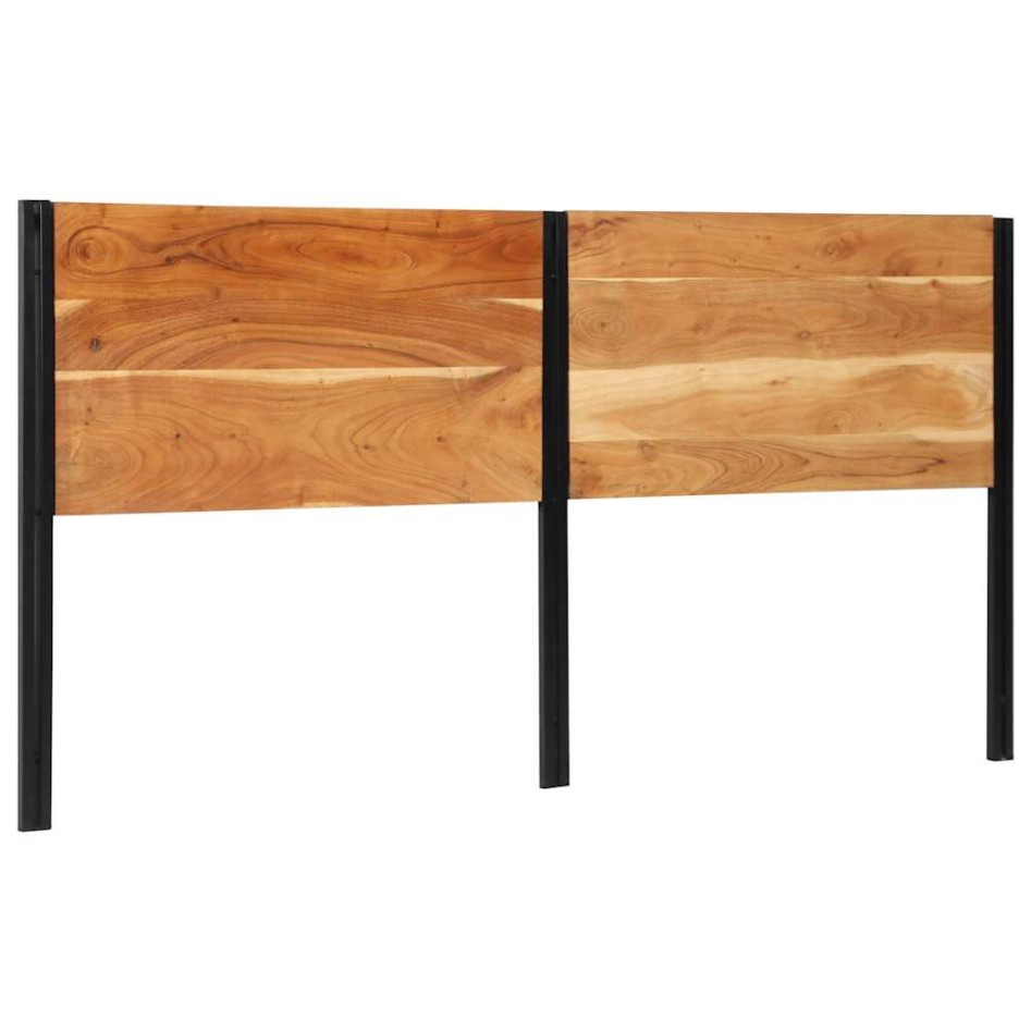 Cabecero 200 cm Madera Maciza Acacia y