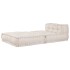 Puf modular crema 70x70x54