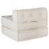 Puf modular crema 70x70x54